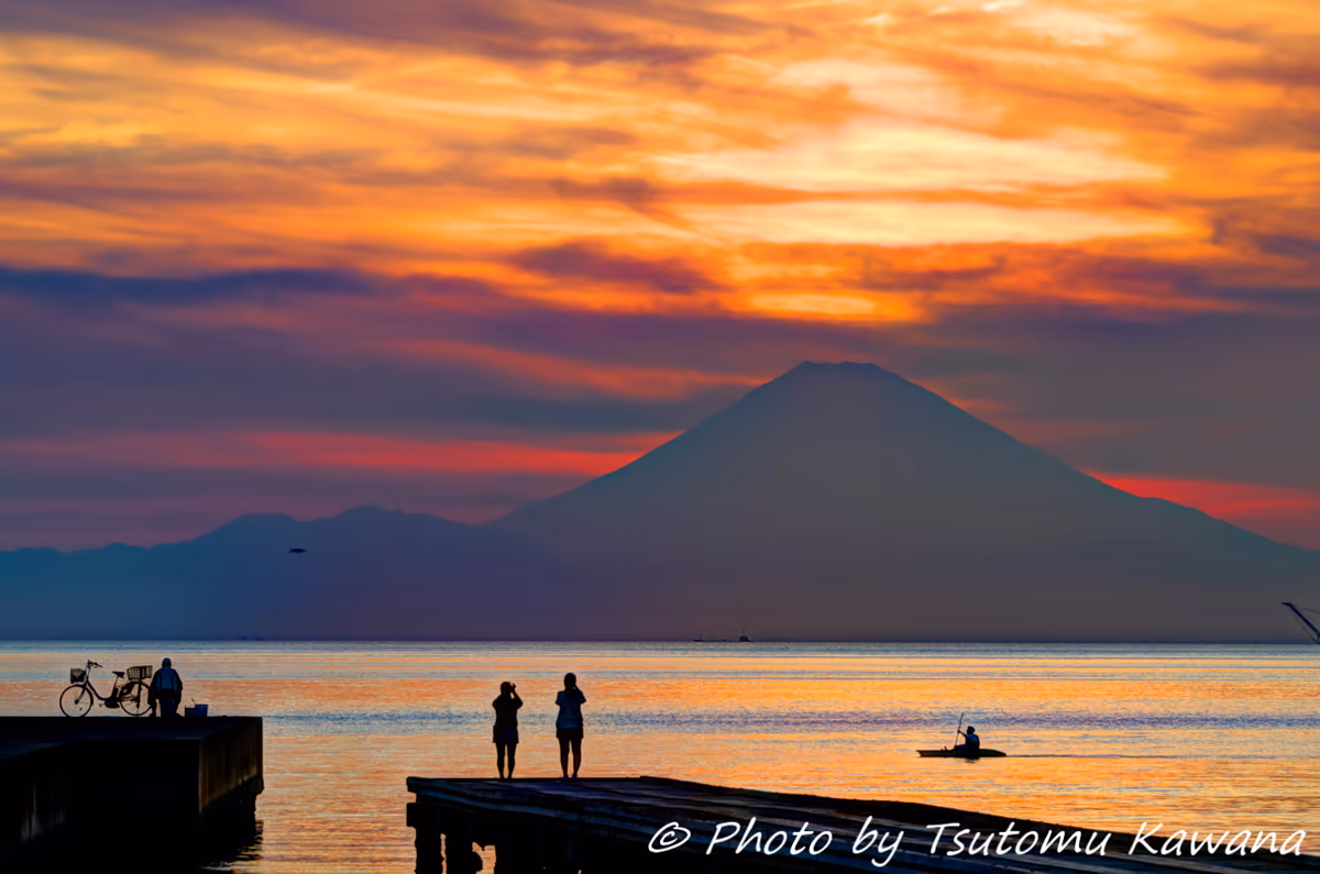 投稿写真：「南房総館山の夕景に魅了されて」