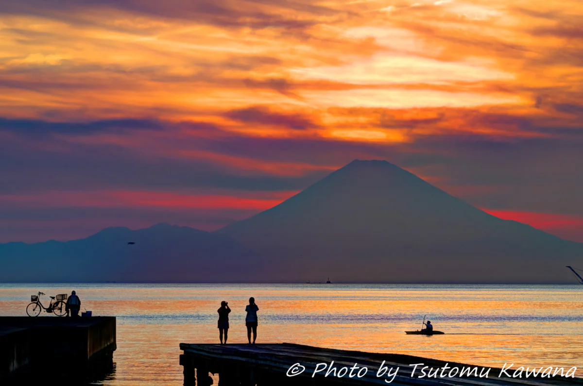 投稿写真：「南房総館山の夕景に魅了されて」