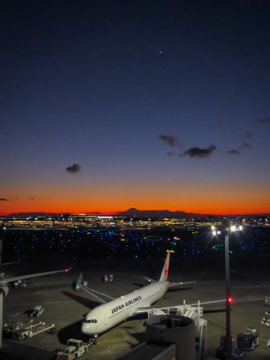 投稿写真：金星と夕富士