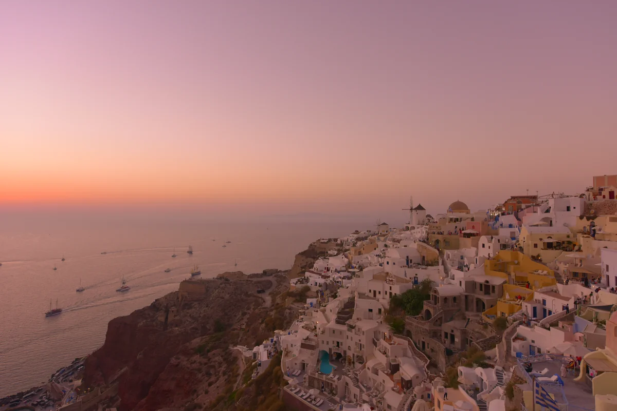 投稿写真：イアの夕陽