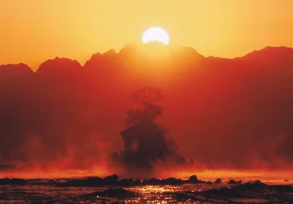 投稿：氷見海岸　気嵐