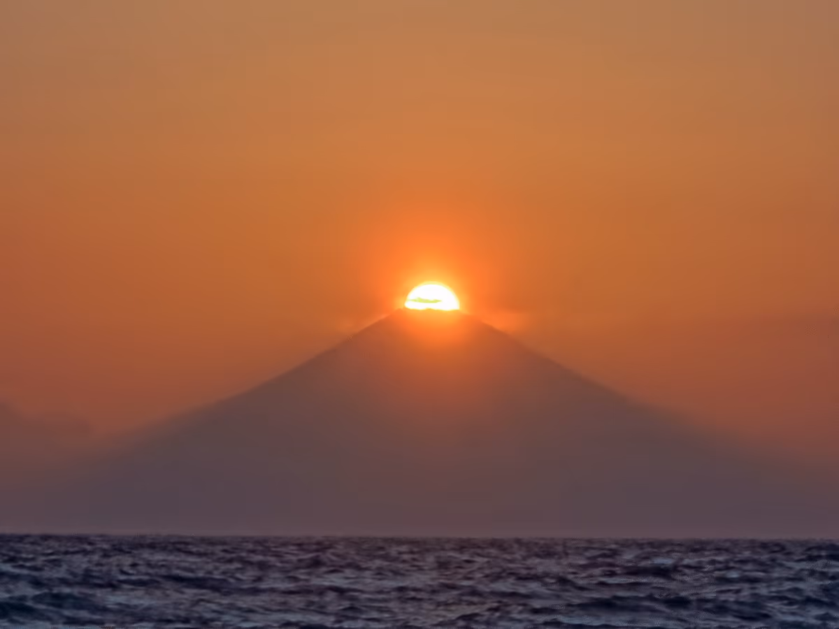 投稿写真：ダイヤモンド富士