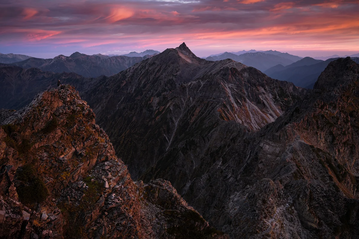 投稿写真：夜明けの炎舞
