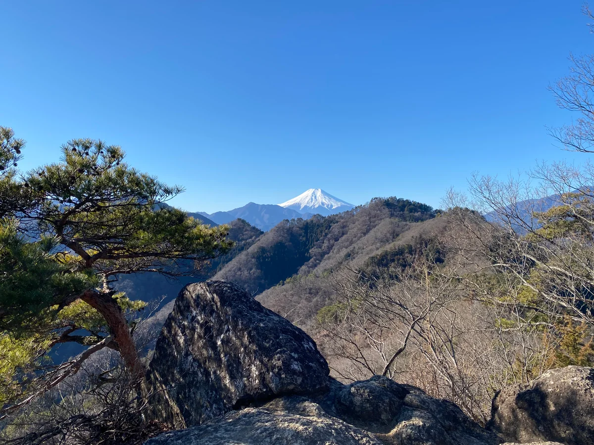 投稿写真：御前山からの富士山