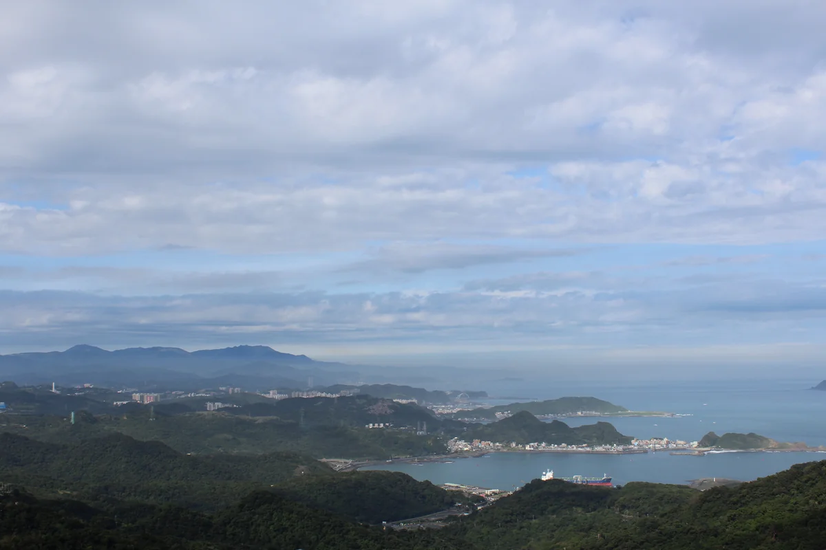 投稿写真：台湾・九分の基隆山山頂からの絶景