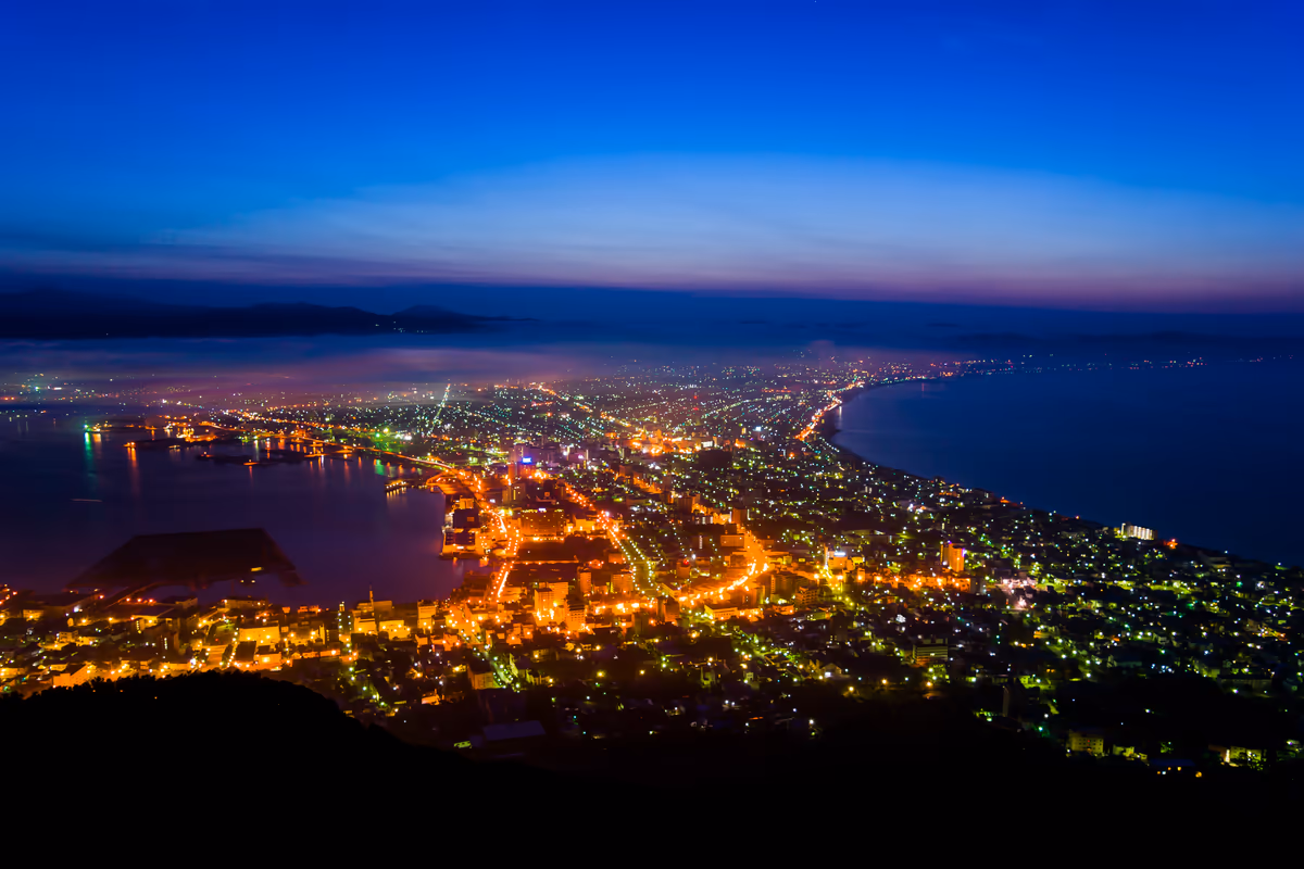 投稿写真：函館　朝夜景