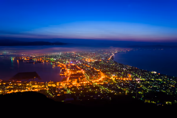 投稿：函館　朝夜景