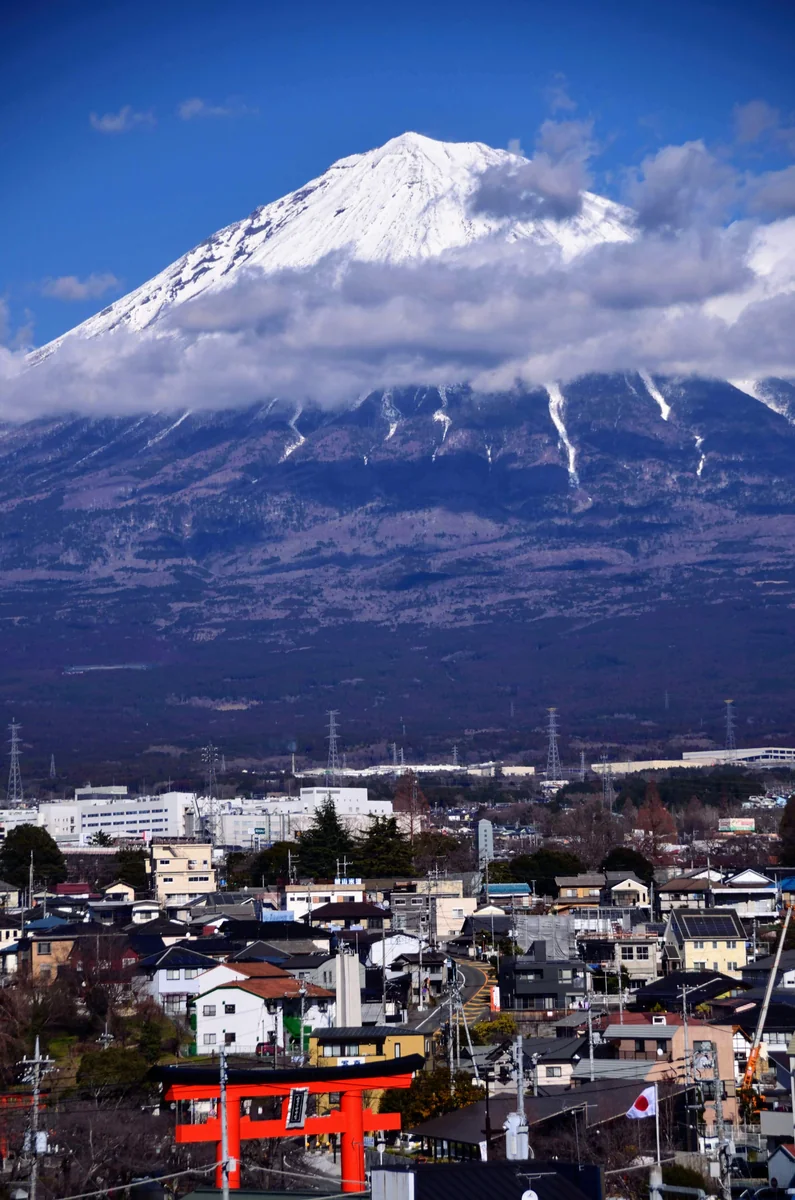 投稿写真：富士山の裾野にて