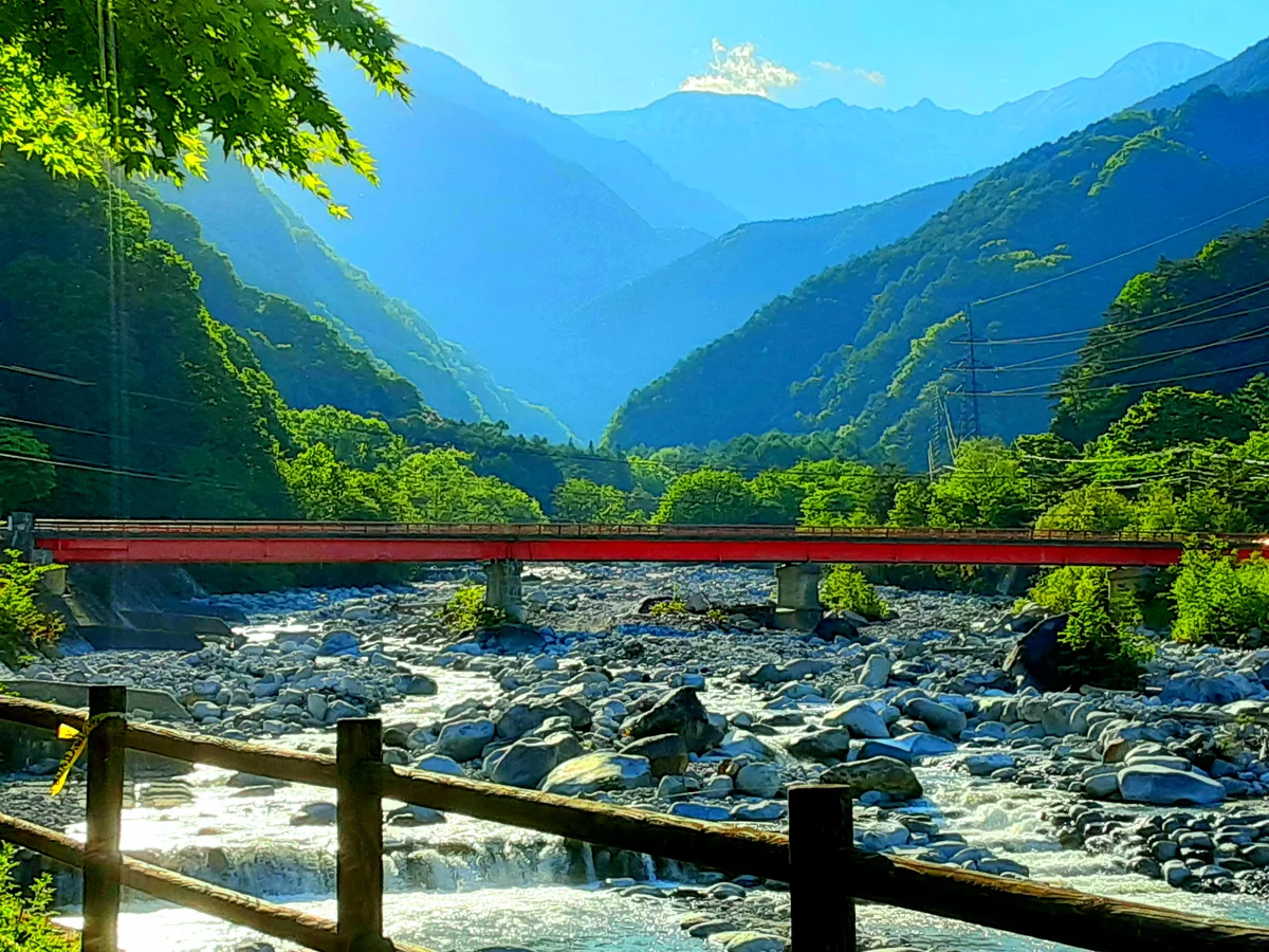 投稿写真：中央アルプス最高峰駒ヶ岳麓駒ヶ根高原大田切川