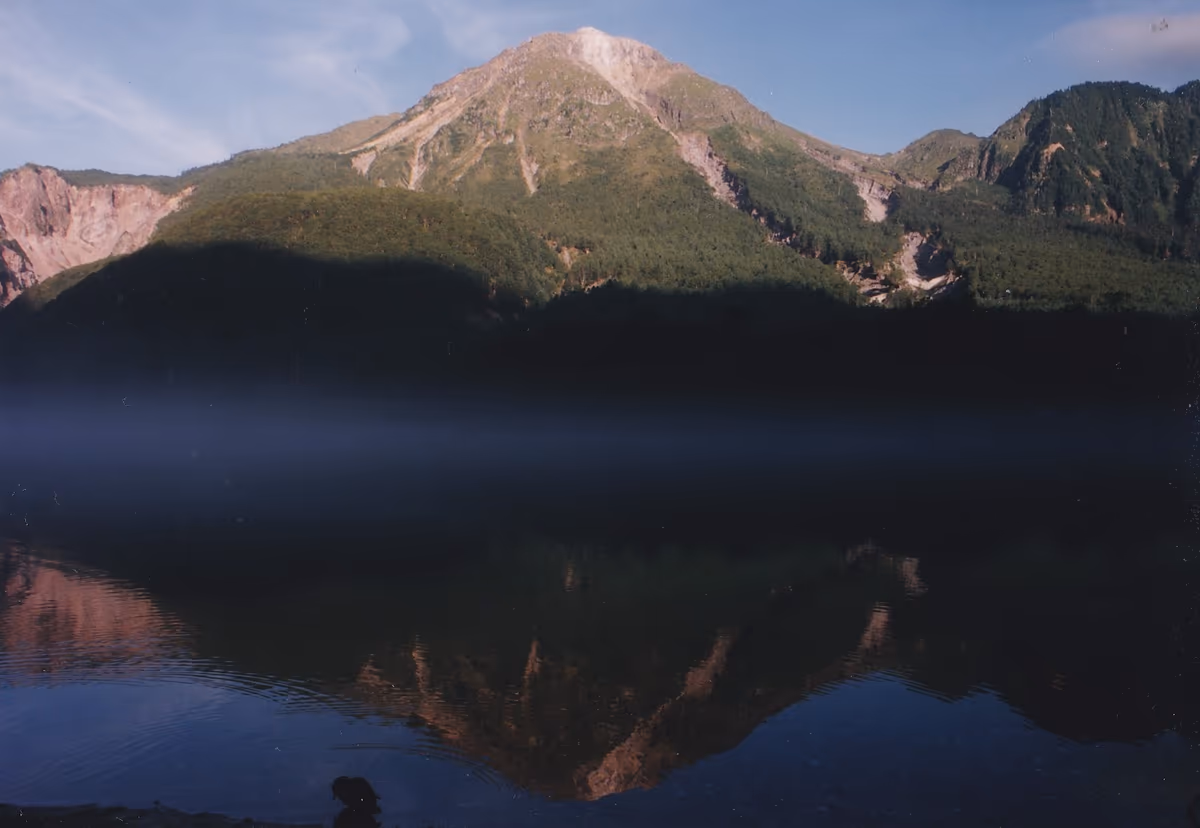 投稿写真：焼岳と大正池