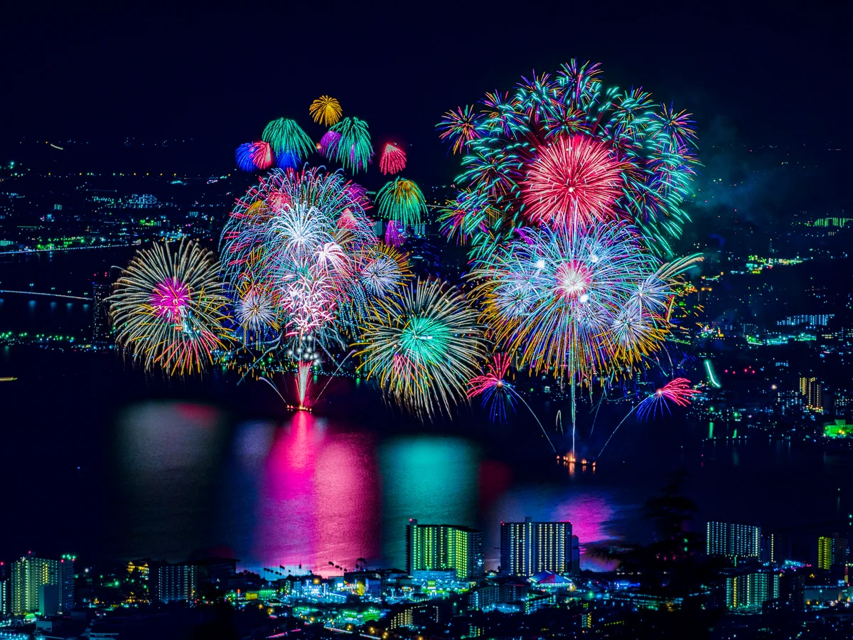 投稿写真：閃烈なる湖上の舞