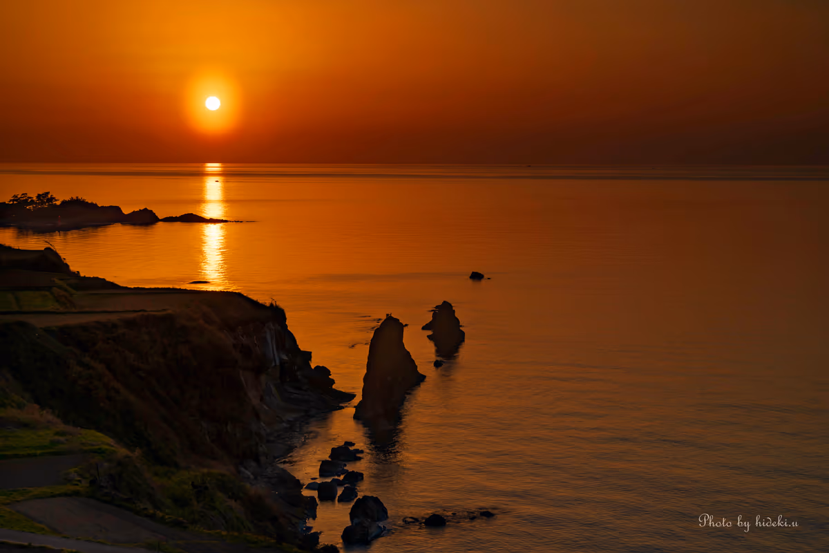 投稿写真：静かな夕陽
