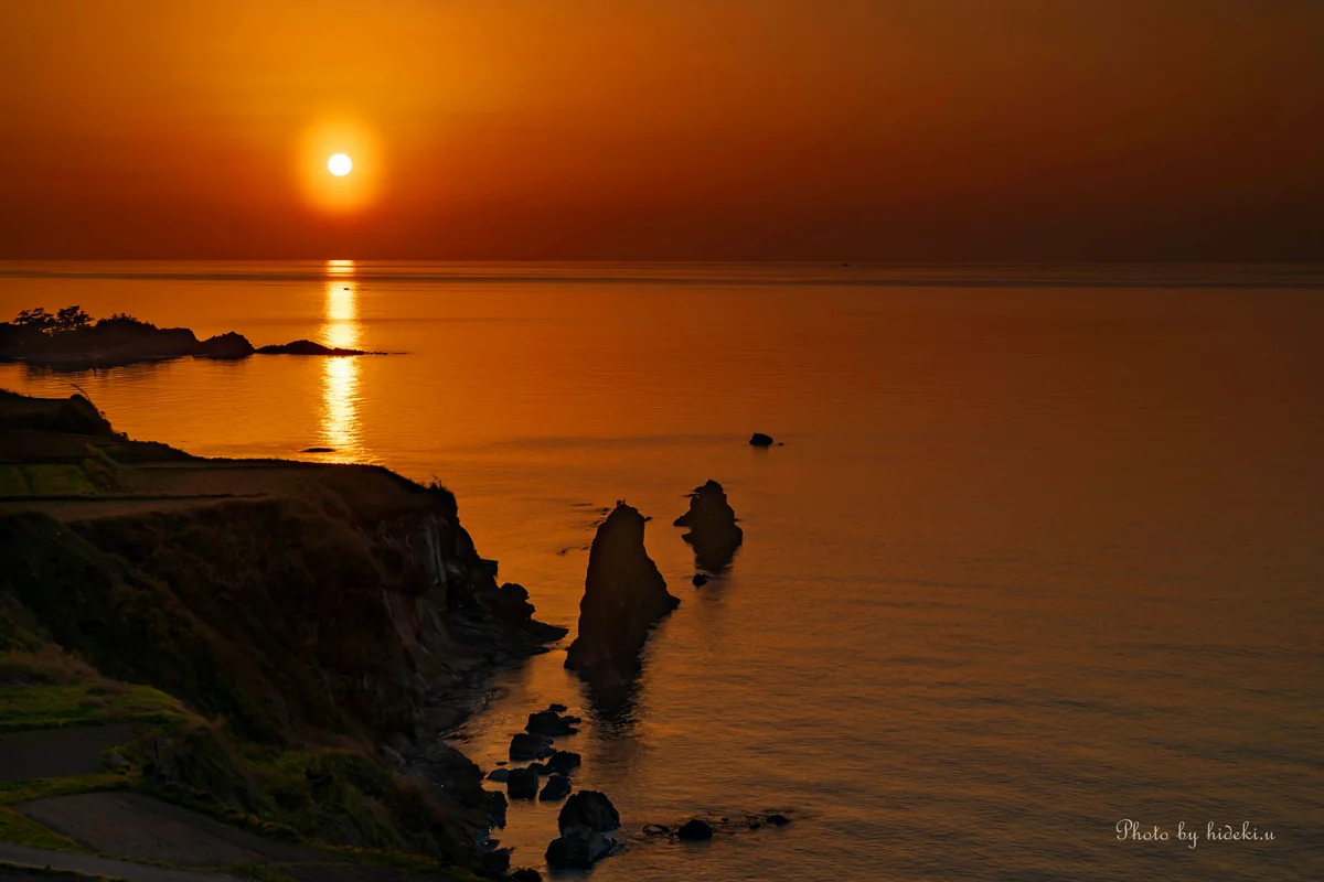 投稿写真：静かな夕陽