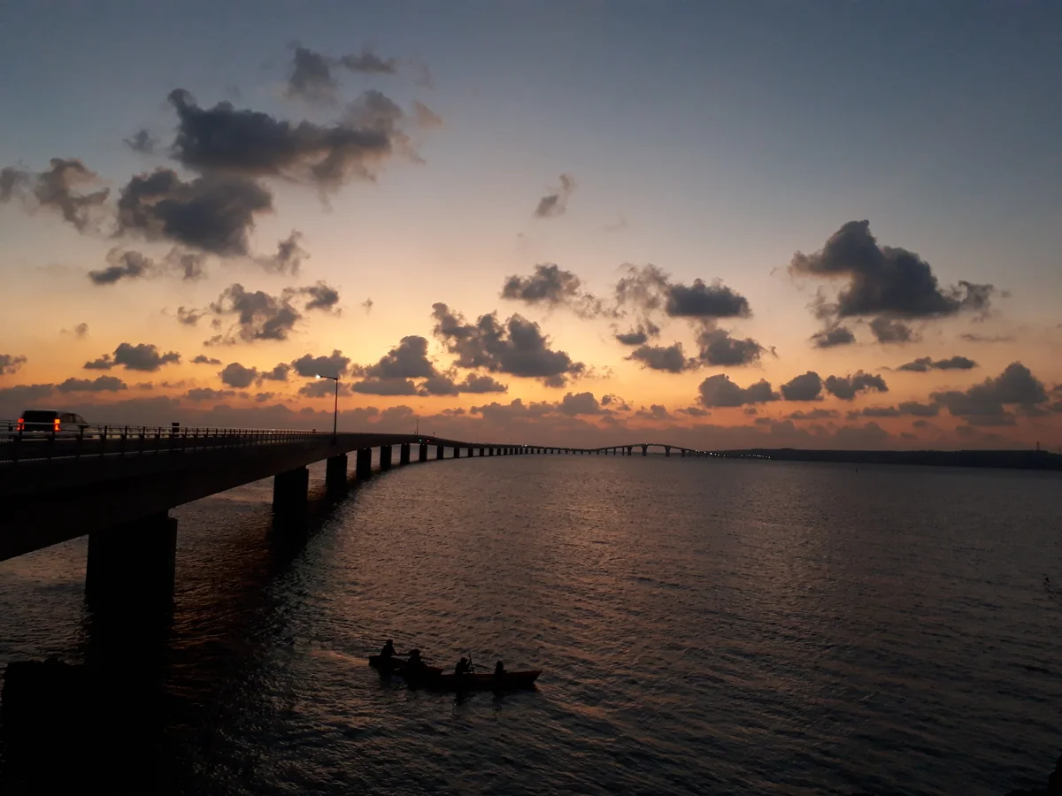 投稿写真：伊良部大橋夕景