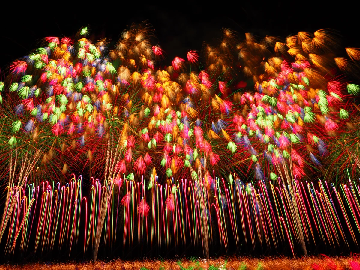 投稿写真：山形県赤川花火大会2018年