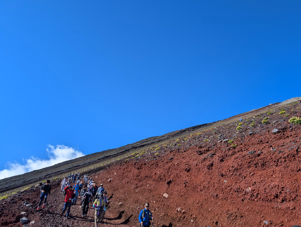 投稿写真：富士下山須走ルート