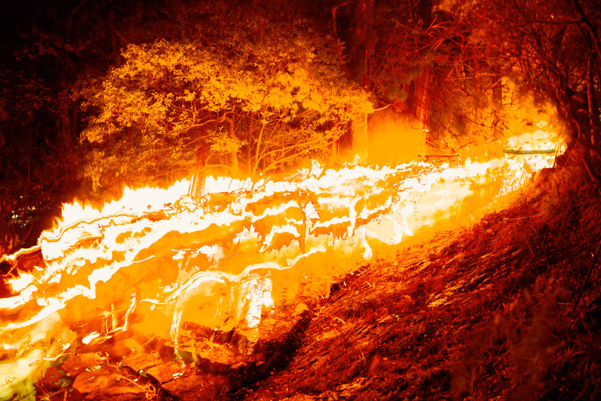 投稿写真：おとう祭り、お燈まつり