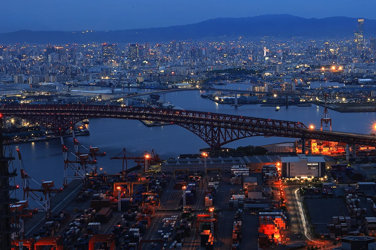 投稿写真：薄暮の大阪