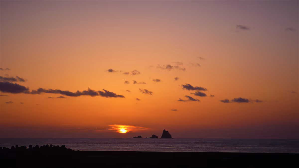 投稿写真：三本岳サンセット