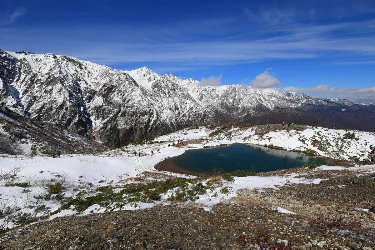 投稿写真：晩秋の雪景色