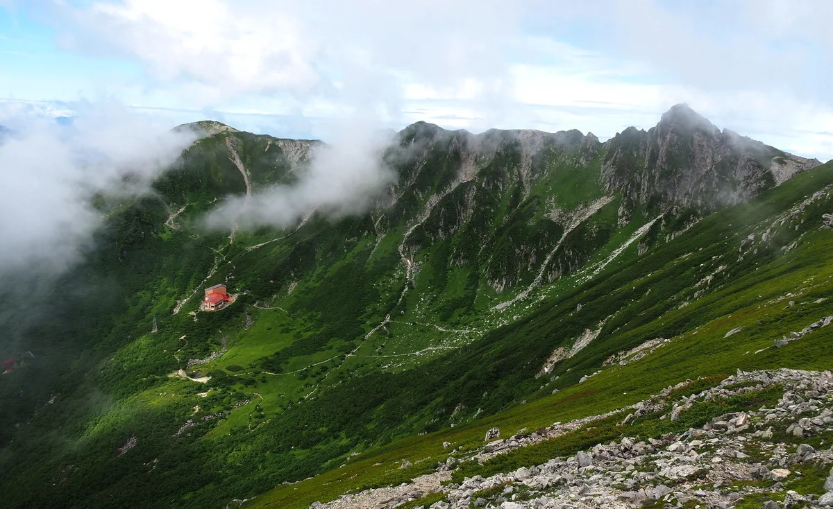 投稿写真：伊那前岳山頂からの千畳敷カール