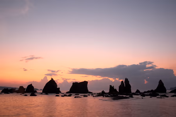 投稿：橋杭岩の夜明け