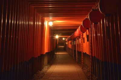 美しすぎる鳥居の絶景の記事画像