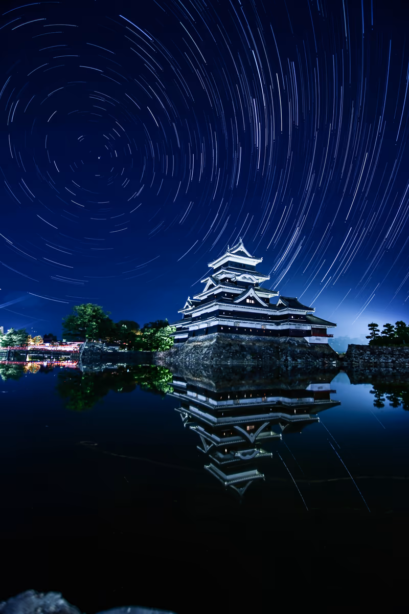 投稿写真：夜の松本城