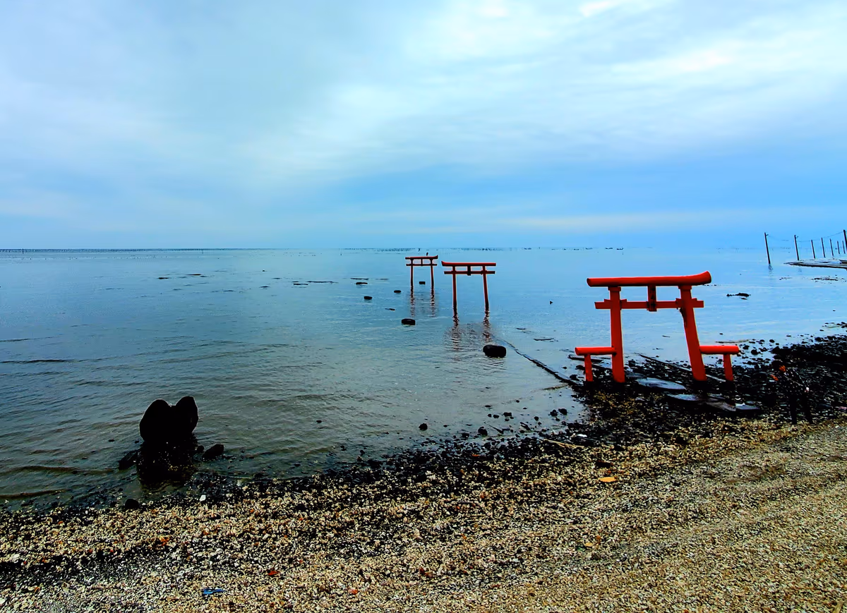 投稿写真：海中鳥居