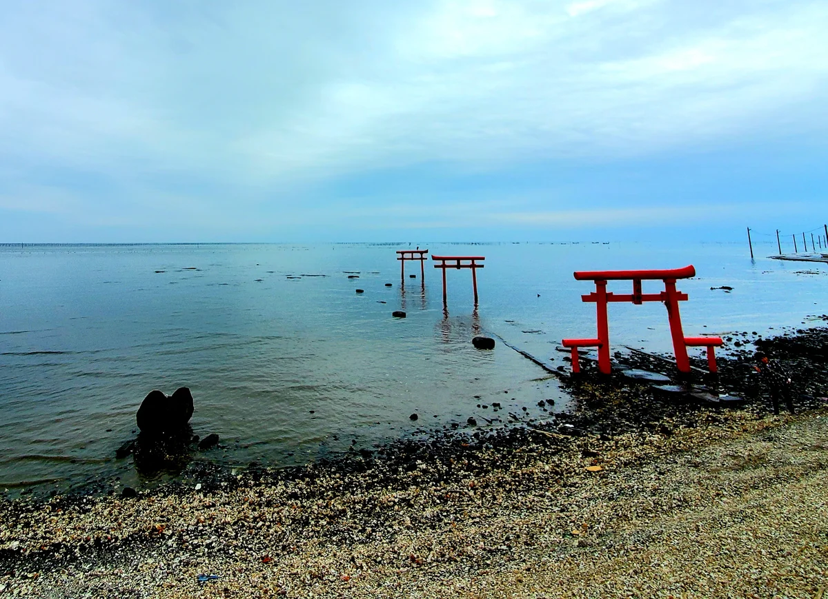 投稿写真：海中鳥居