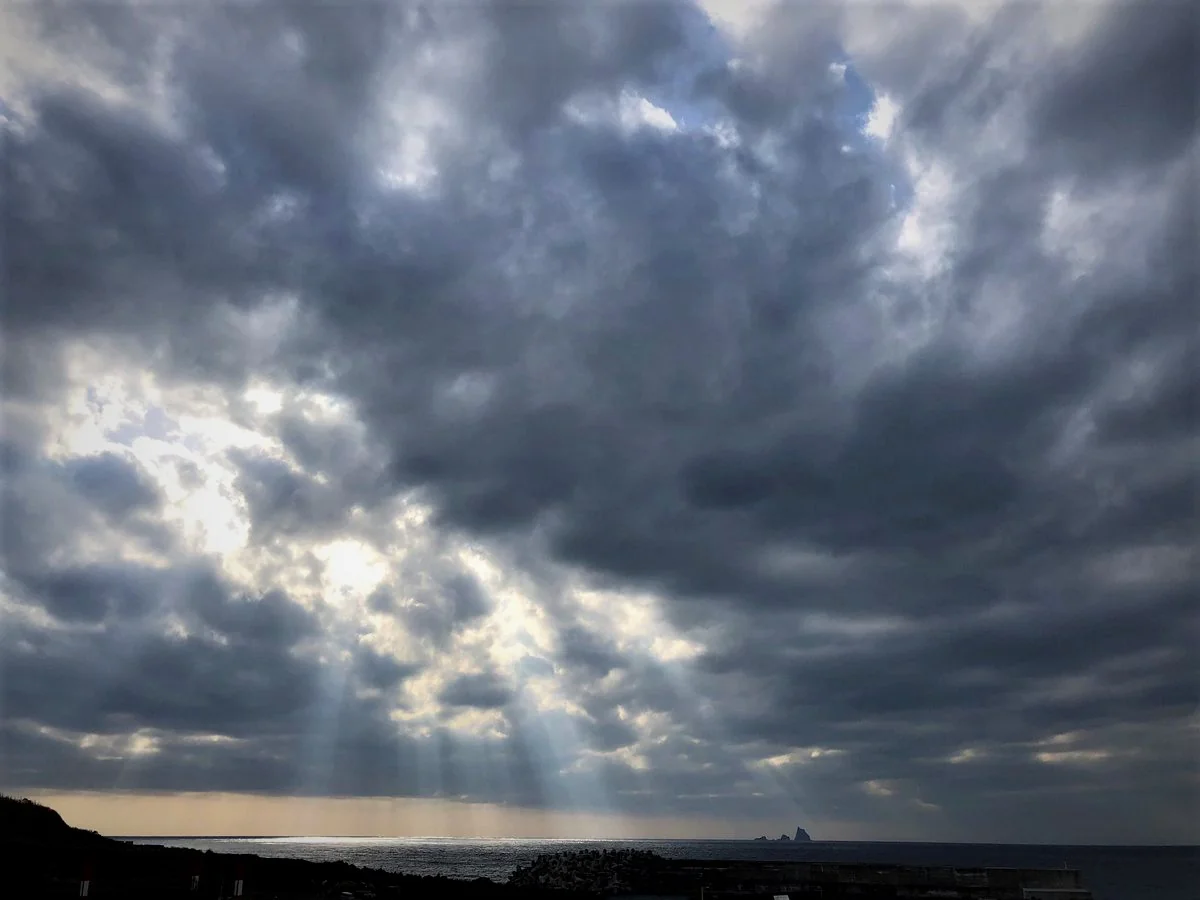 投稿写真：薄明光線