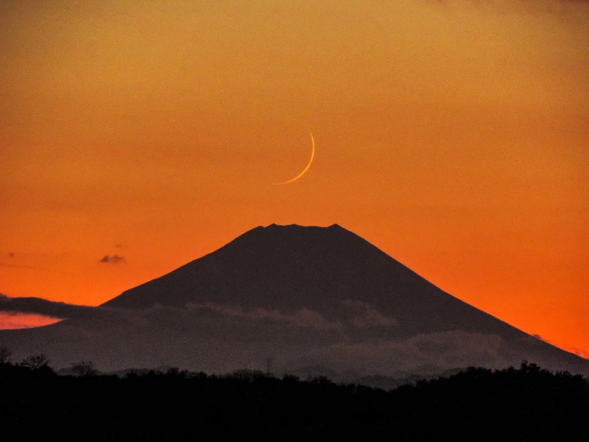 投稿写真：二日月パール富士