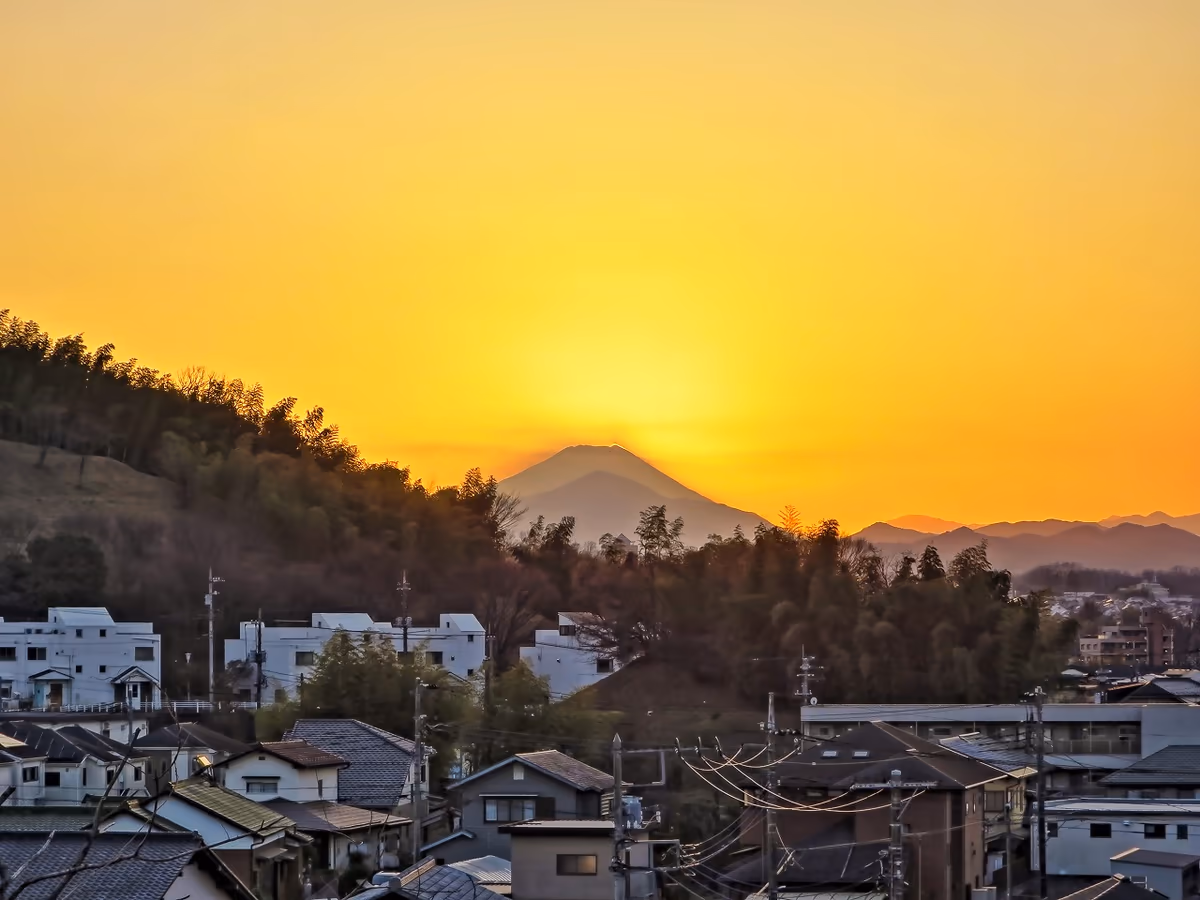 投稿写真：夕富士