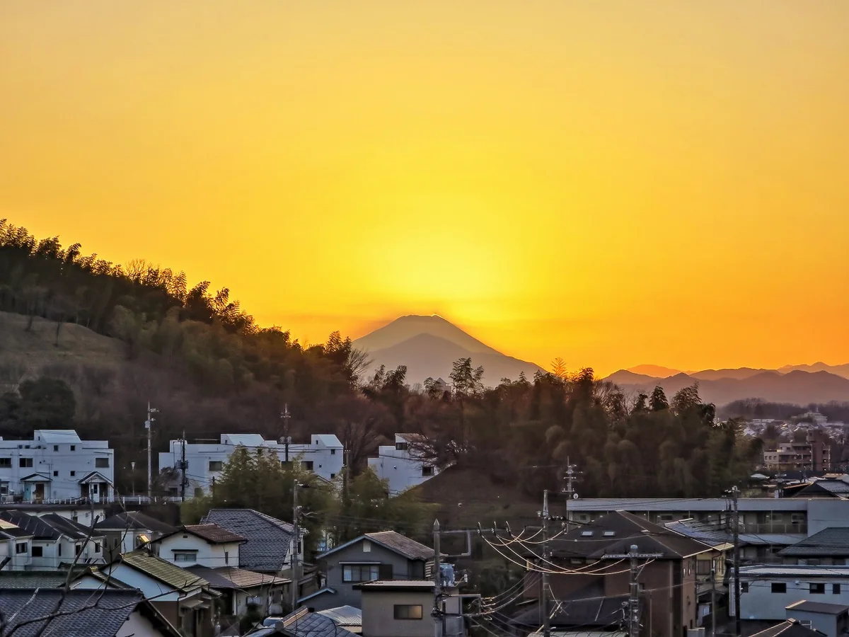 投稿写真：夕富士