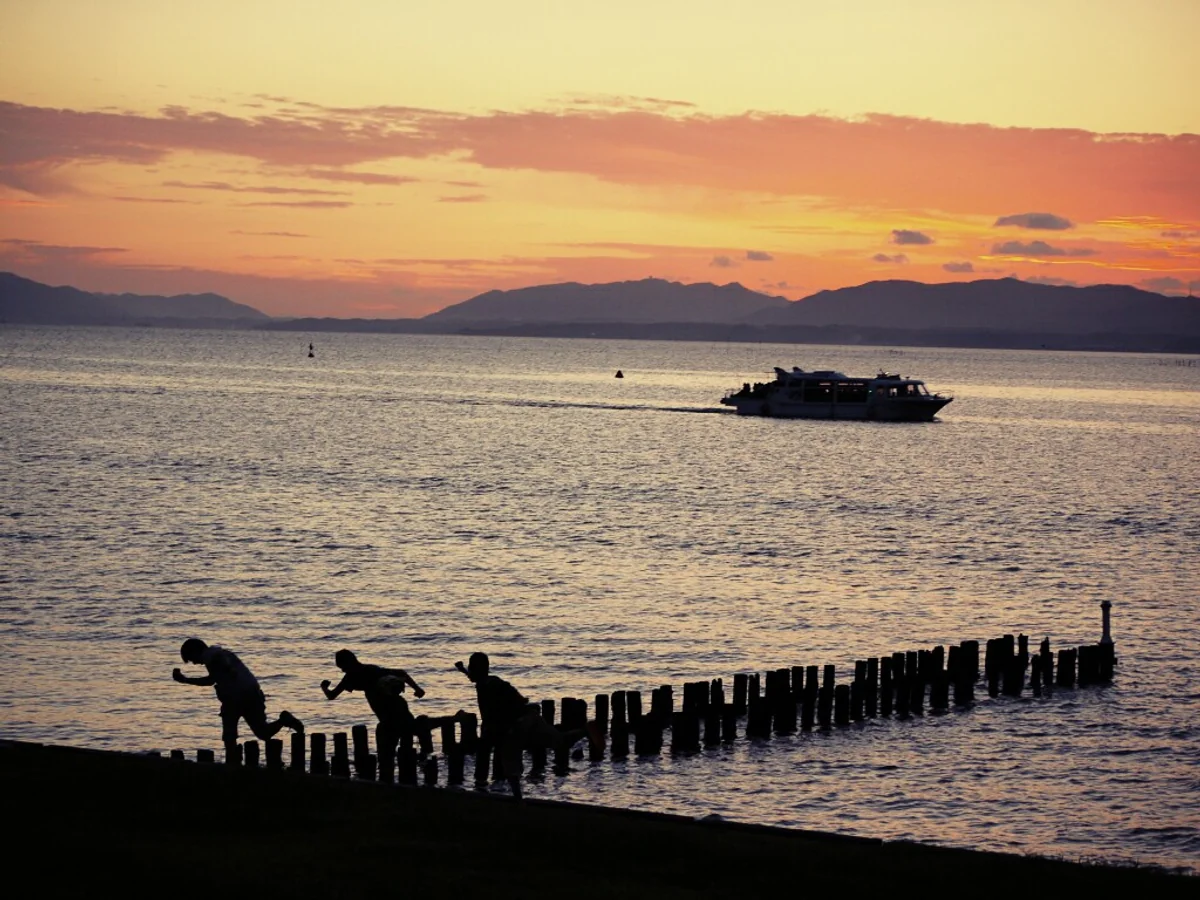投稿写真：家族男子三人