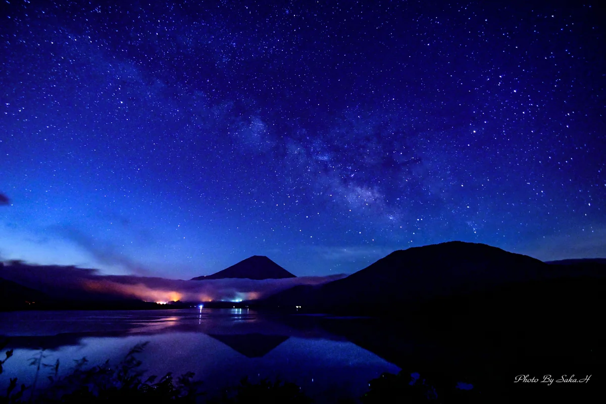 投稿写真：本栖湖の逆さ富士