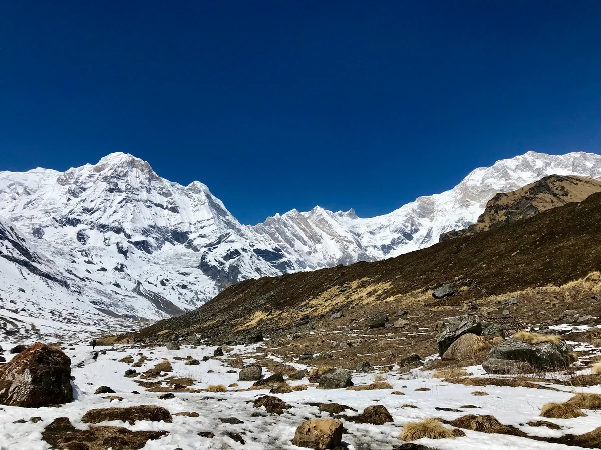 投稿写真：アンナプルナ内院への道