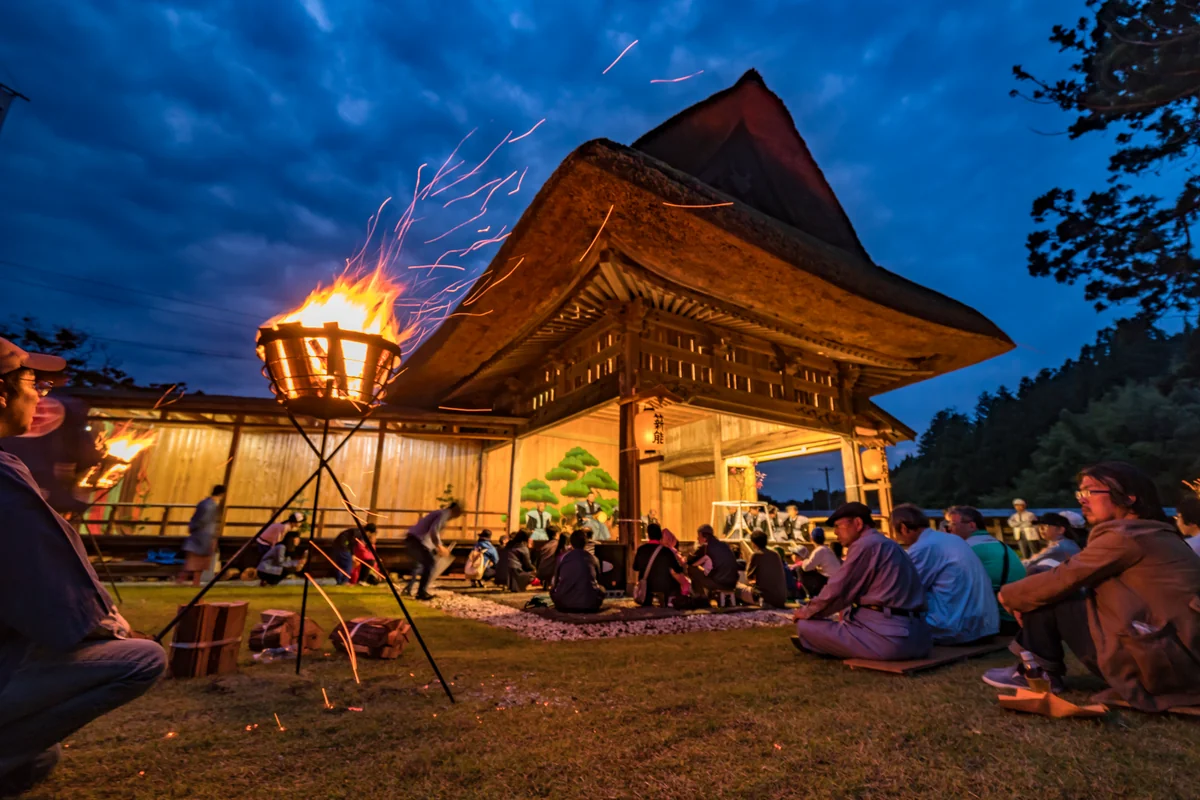 投稿写真：草苅神社薪能