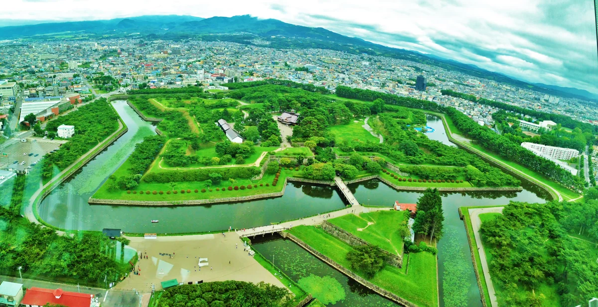 投稿写真：函館の五稜郭タワーより
