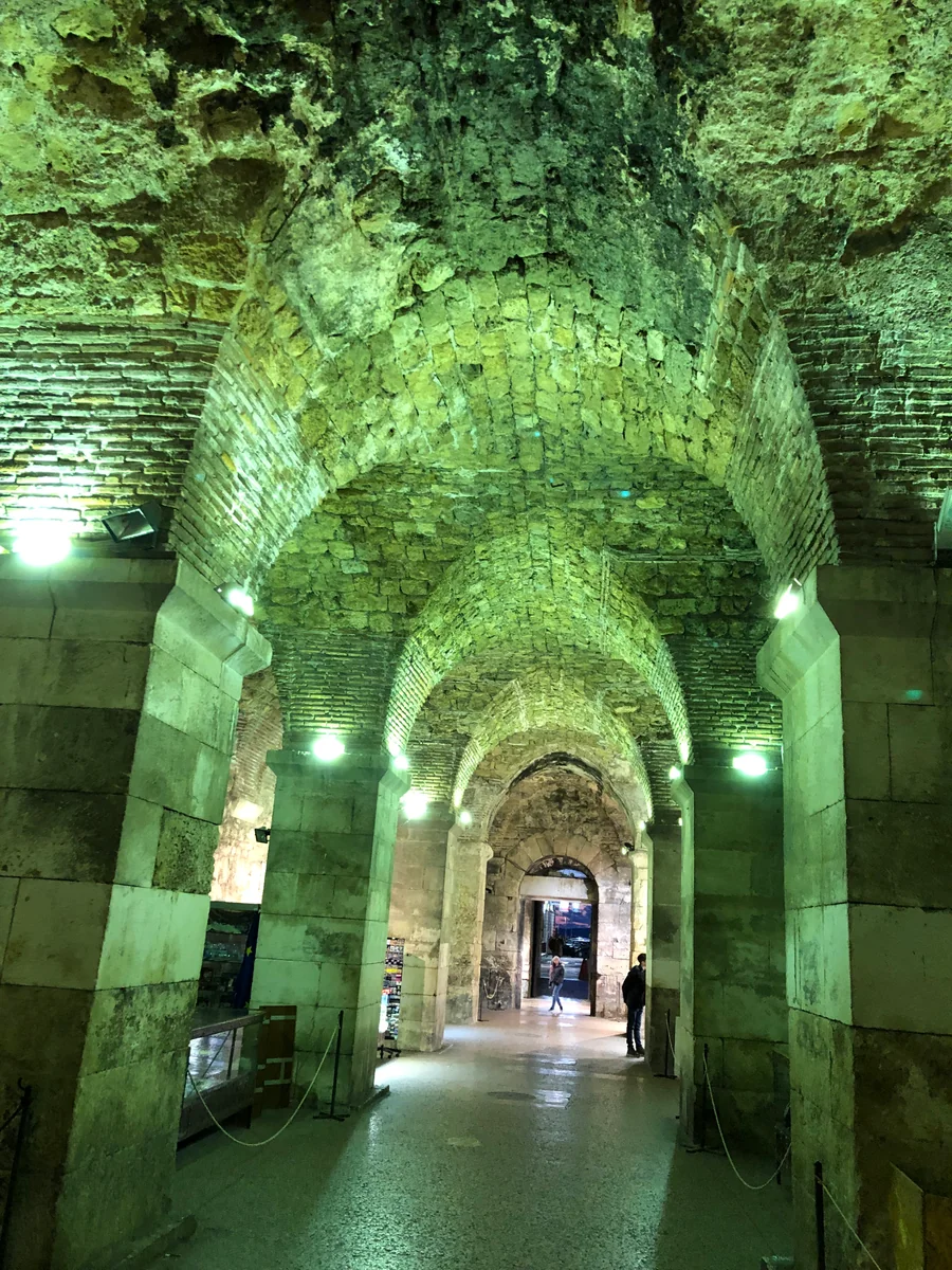 投稿写真：ディオクレディアヌス宮殿の地下