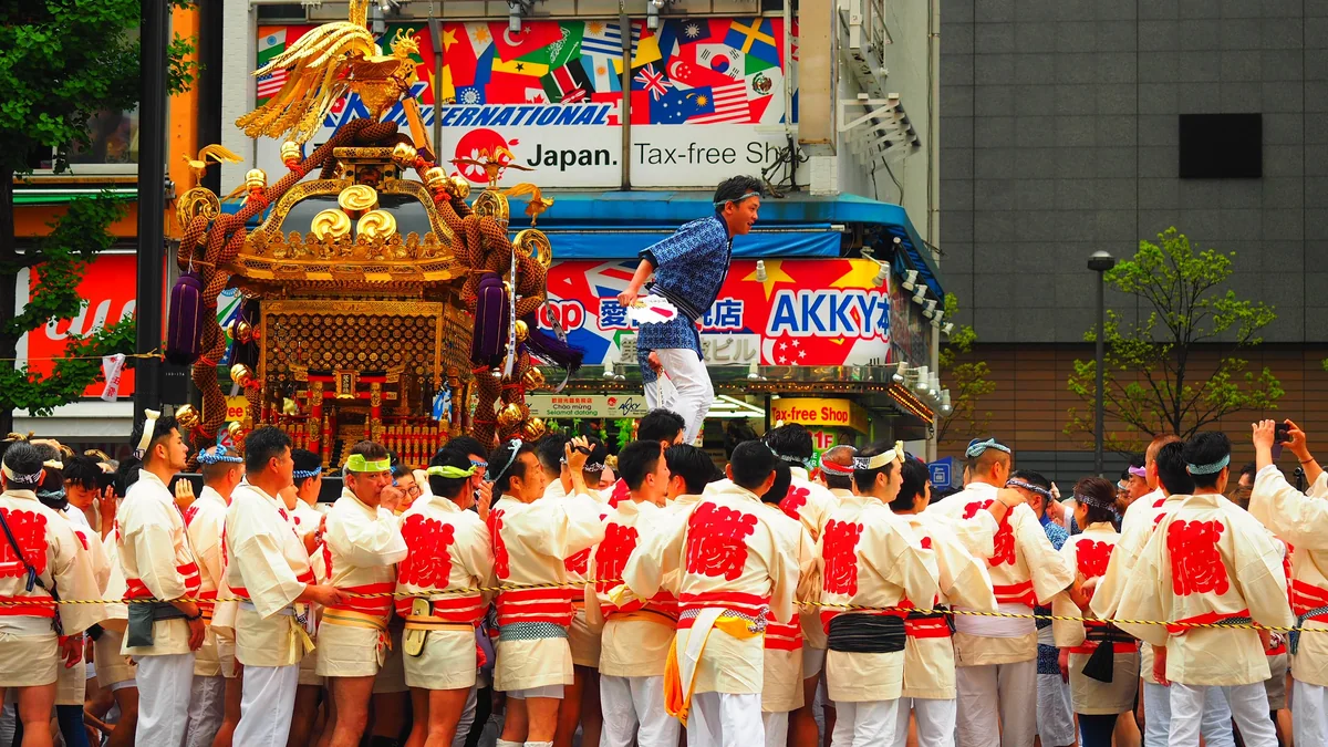 投稿写真：神田明神祭　神輿