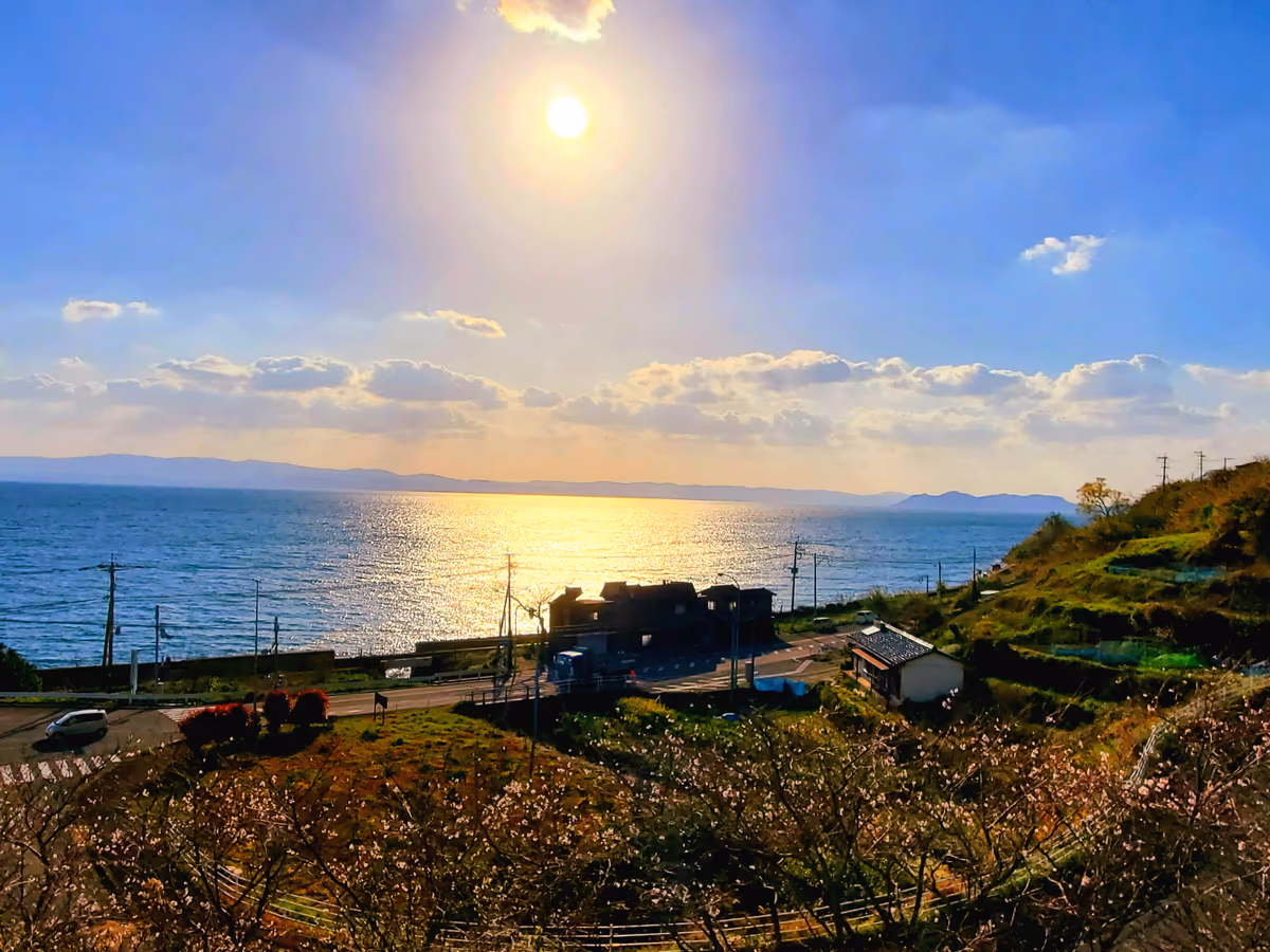 投稿写真：大村湾の夕日