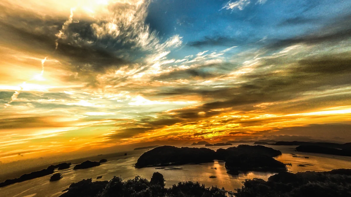 投稿写真：九十九島の夕暮れ