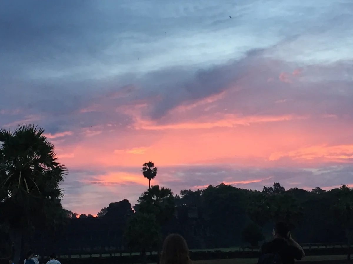 投稿写真：アンコールワットの朝焼け