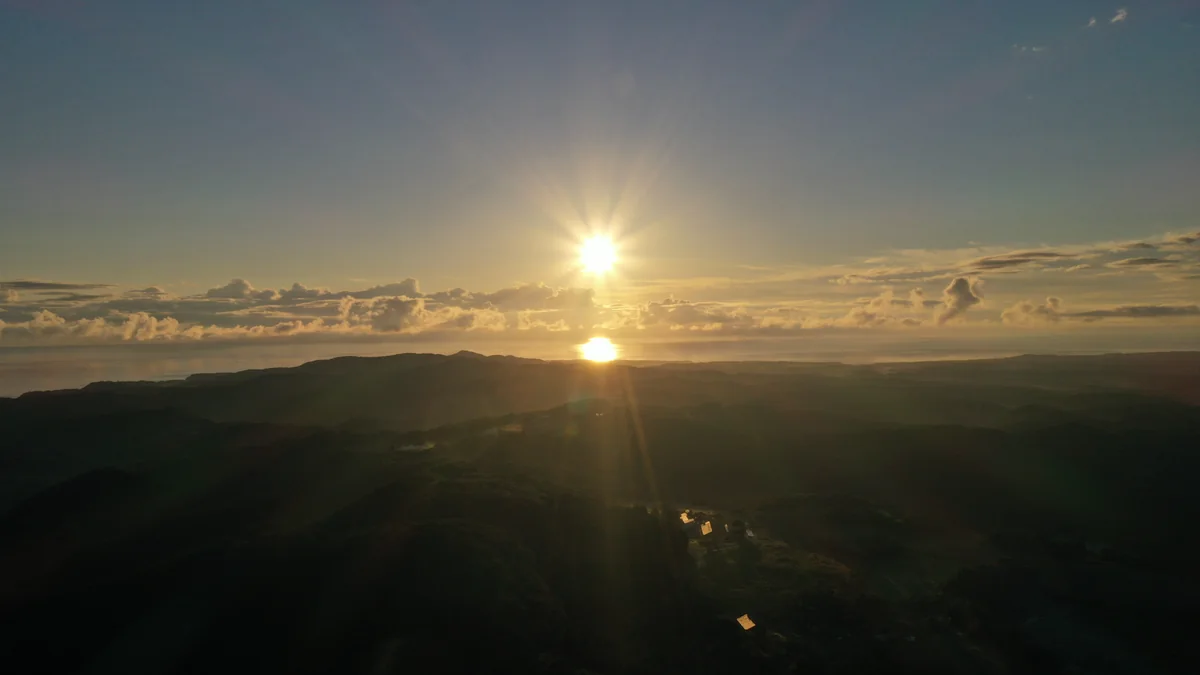 投稿写真：朝日