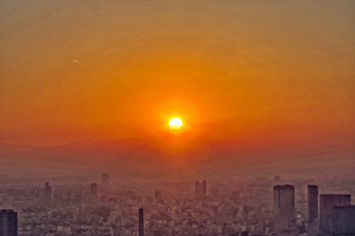 投稿写真：ダイヤモンド富士