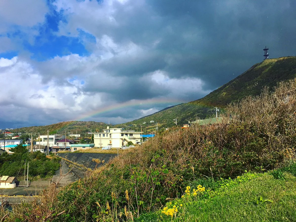 投稿写真：低い位置の虹