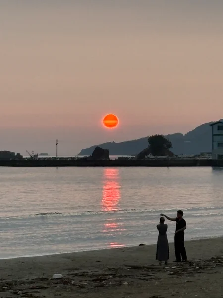 投稿：稲佐の浜の夕陽