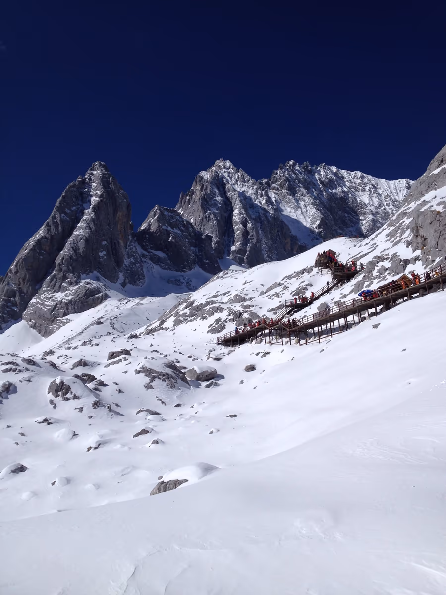 投稿写真：雲南省玉龍雪山
