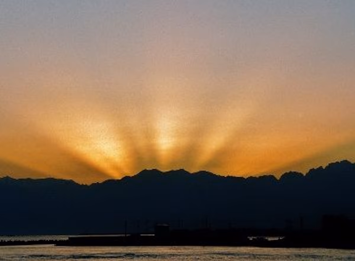 投稿写真：日の出直前